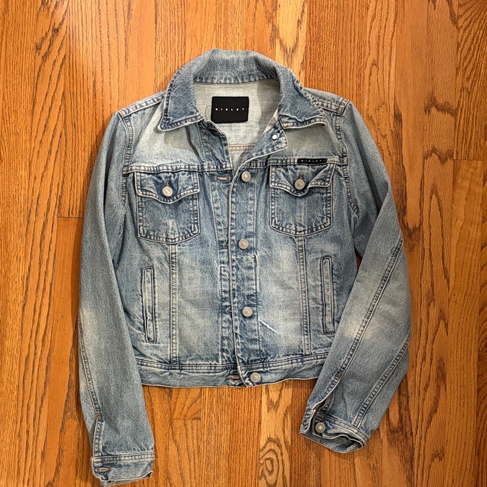Sisley Light Blue Jean Jacket
